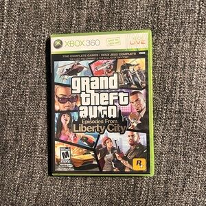 Grand Theft Auto: Episodes From Liberty City‎ Xbox 360 Game Complete